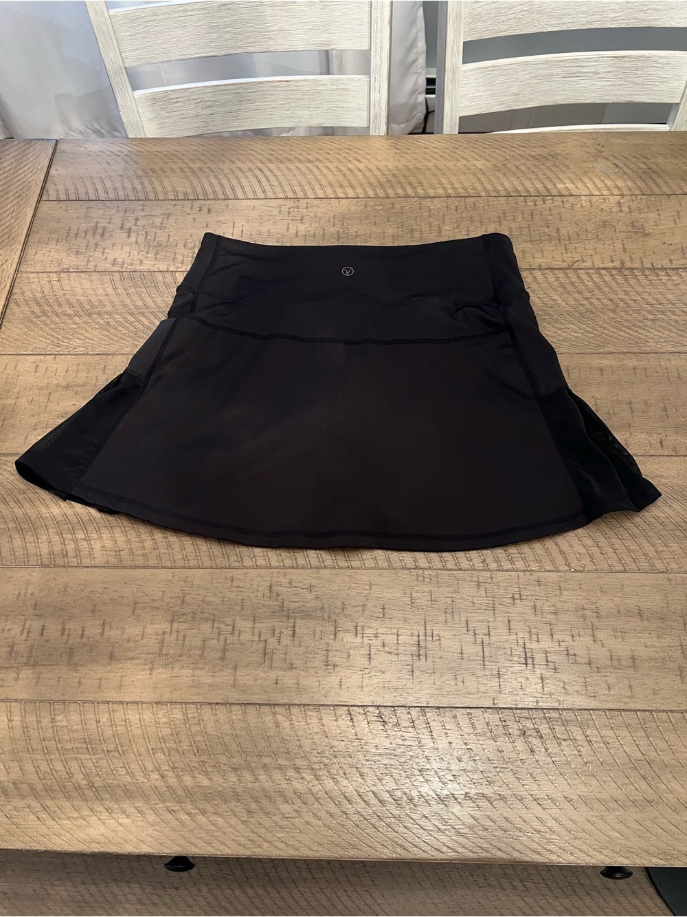 VOGO Athletica Black Pleated Skater Tennis Skirt - Picture 3 of 4